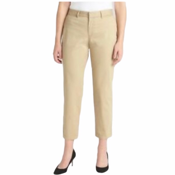 NWT GAP Curvy Slim City Cropped Khakis sz 8 - Picture 12 of 12